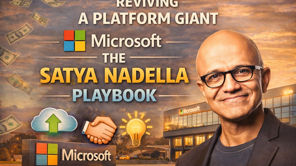 Microsoft Under Satya Nadella: How Culture Revived a Platform Company