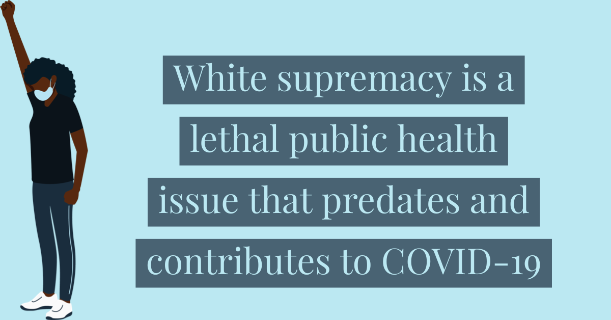 Coronavirus Communication that Supports Black Lives Matters Demonstrations