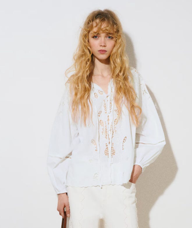 22 Chic white tops that aren't button-downs - by Kim France