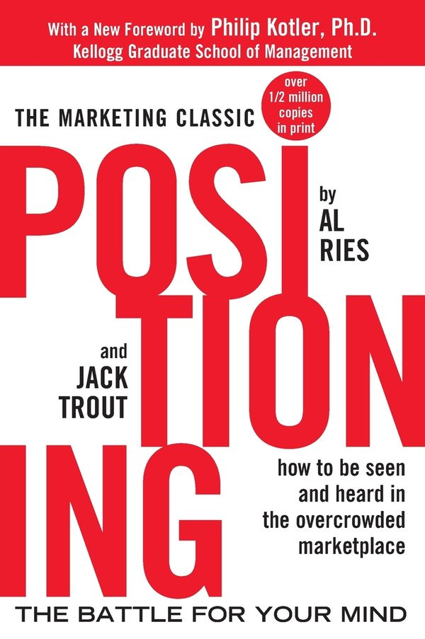 Positioning: The Battle for Your Mind bookcover