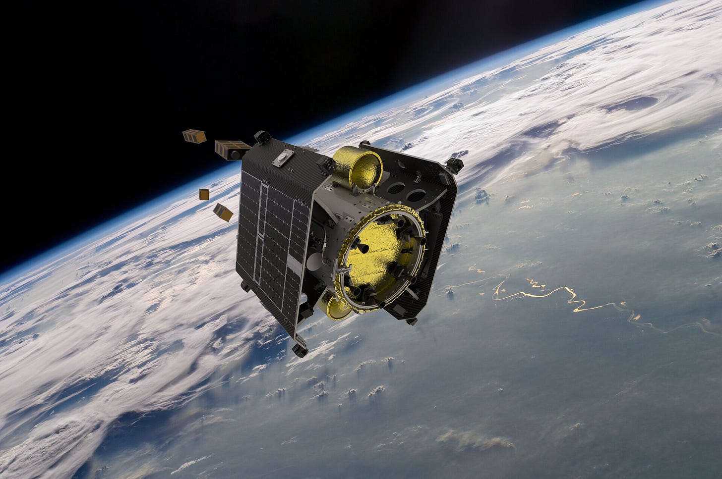 D-Orbit’s ION Satellite Carrier is a flexible in-orbit transportation system for CubeSats and microsatellites