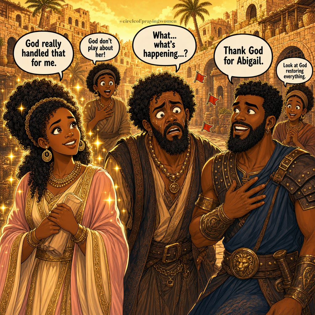 LET GOD HANDLE IT, SIS - Circle of Praying Women