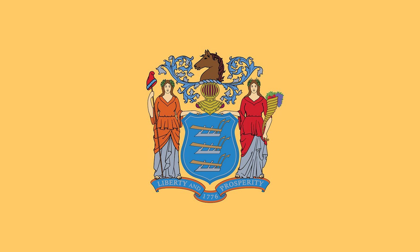 Flag of New Jersey | Meaning, Colors & History | Britannica
