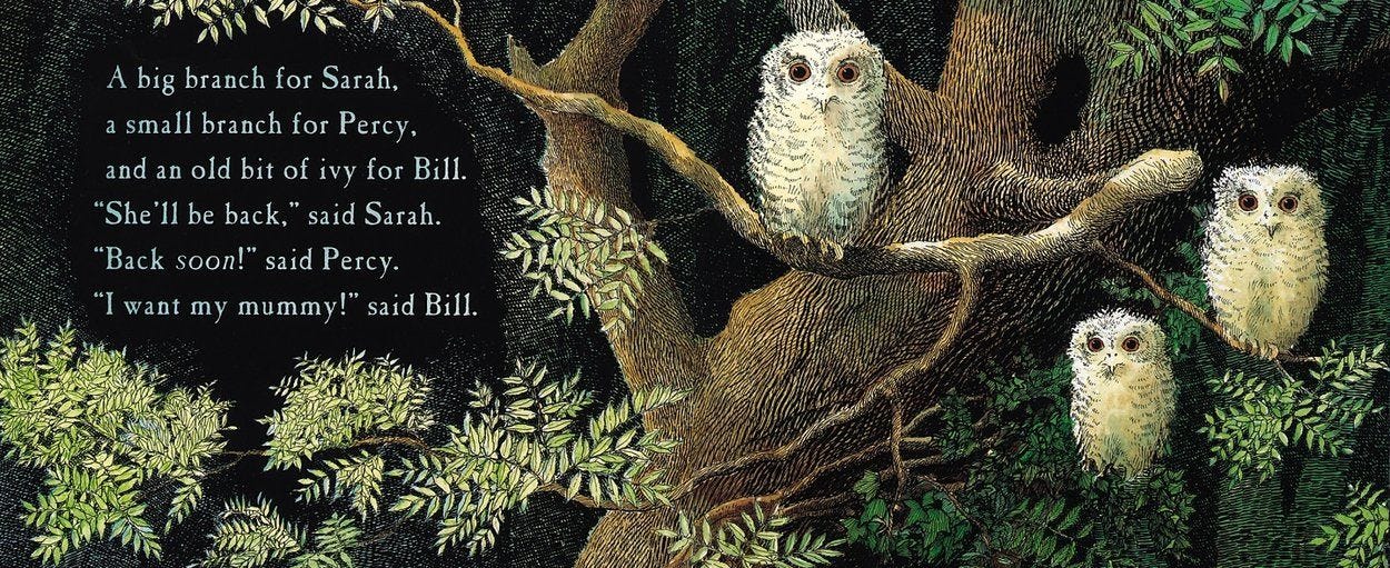 Owl Babies by Martin Waddell & Patrick Benson