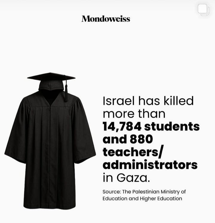 In Gaza, the toll is not only counted in lives lost — it is measured in the erasure of healers, truth-tellers, educators, and dreamers.