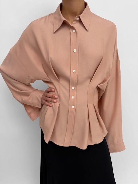 The Apollo cinched shirt The Apollo cinched shirt