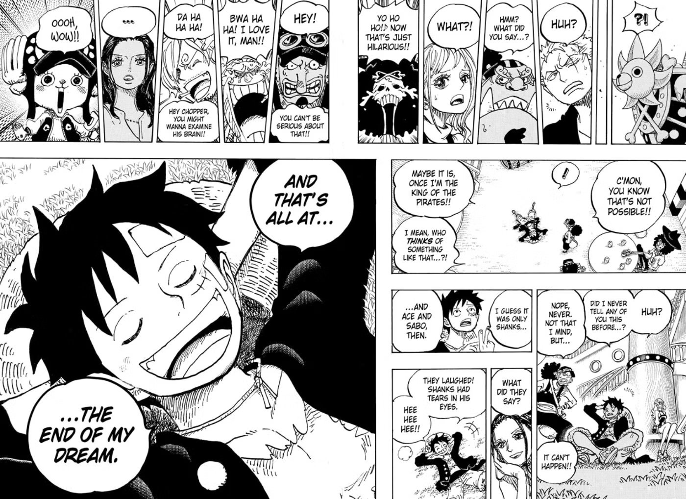 One Piece revela el verdadero sueño de Luffy y no es el que crees