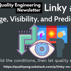 Linky #23 - Change, Visibility, and Predictability
