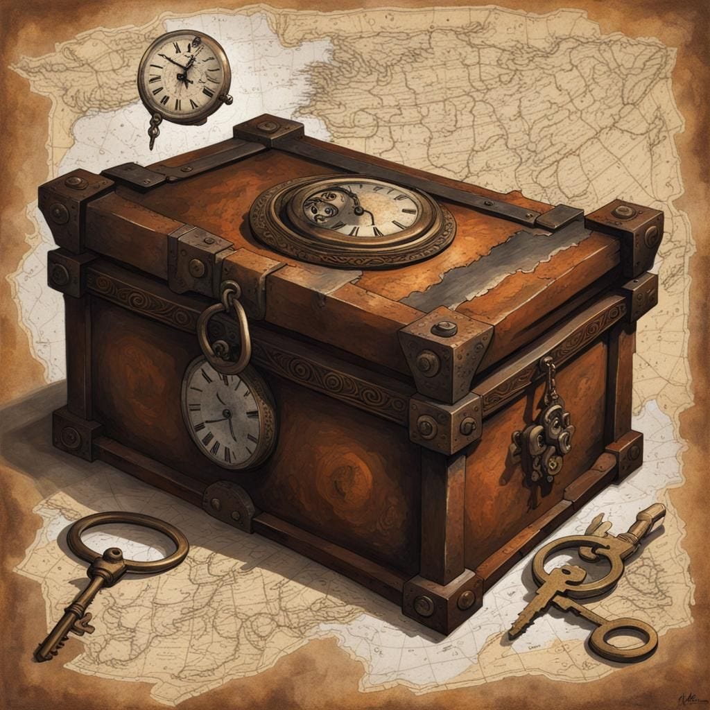 an artifact is an act of embracing the unknown. It might be the rusted key to an ancient chest, a pocket watch with hand...