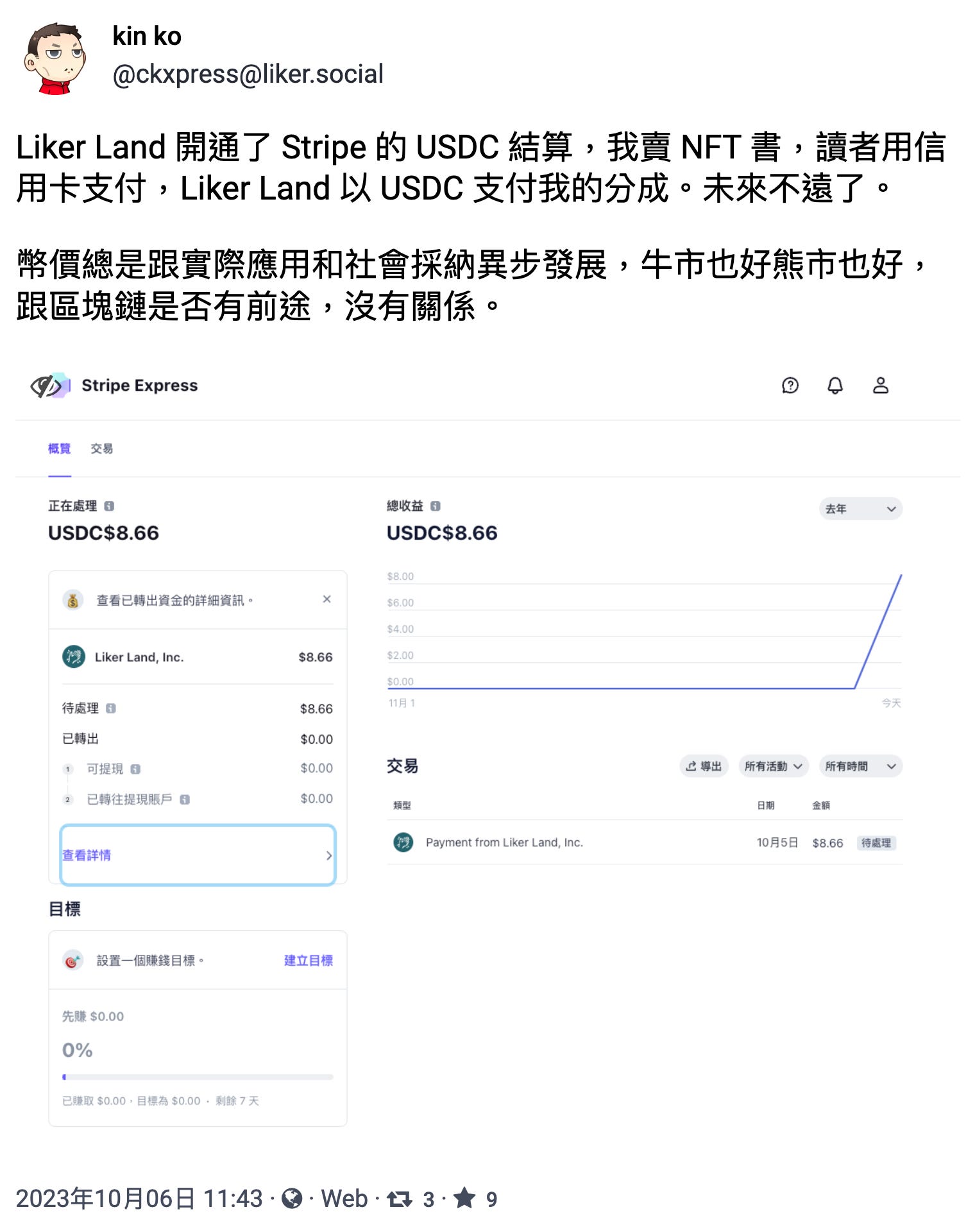 Stripe 重返加密貨幣支付：開通USDC 付款、中間人的必要- by 許明恩- 區塊勢
