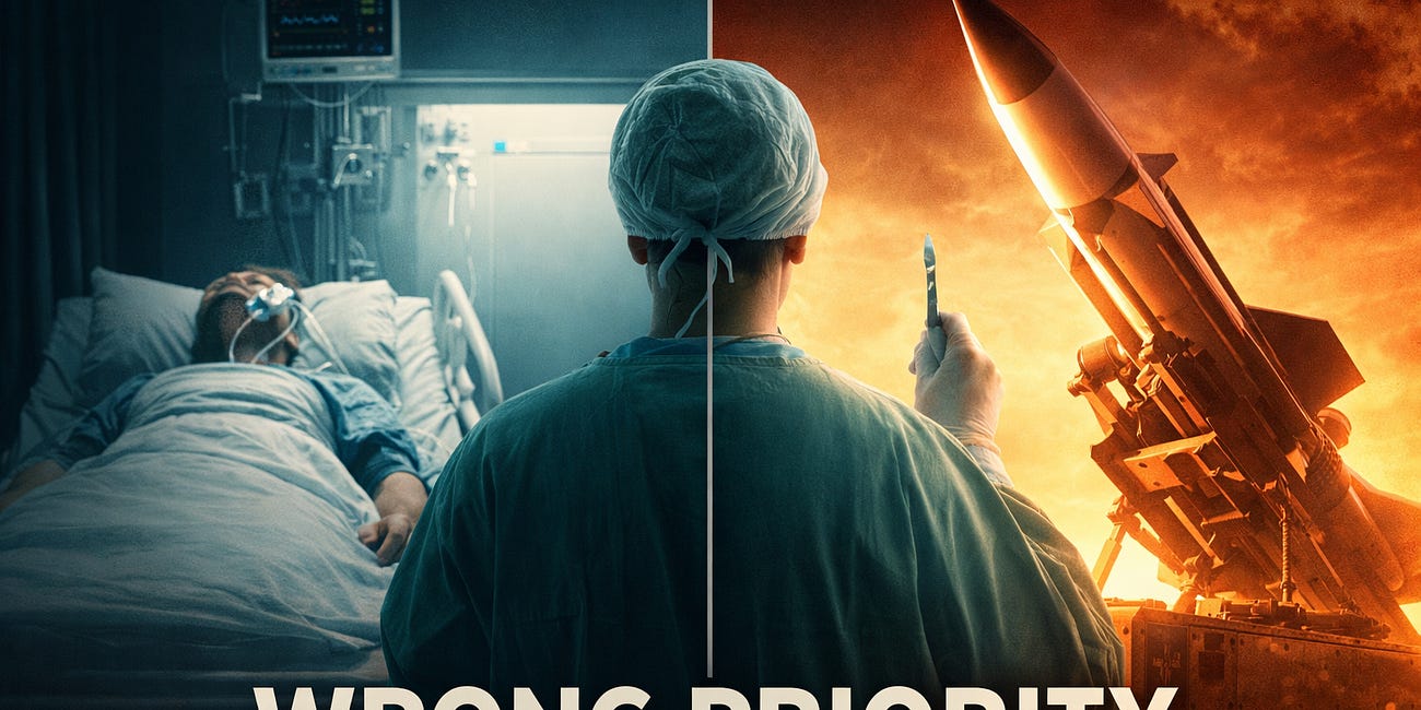 Missiles or Medicine? The $200 Billion Choice That Will Change American Healthcare