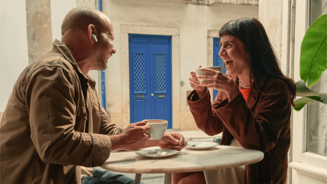 To help Hearing Aid users in louder environments like restaurants, Conversation Boost is now automatic, adding powerful amplification with background noise reduction when enabled.