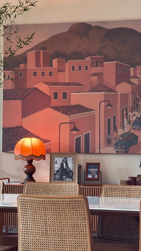 elementos da cenografia de Feito de Fernandas, especial de fim de ano da Rede Globo