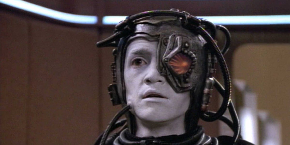 Star Trek Explores Individuality vs. Collectivism in Borg Saga