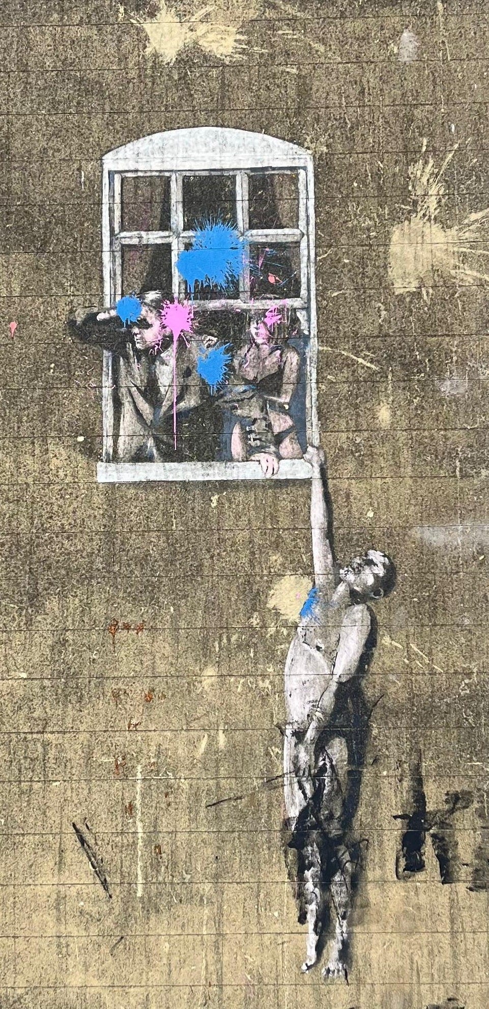 Banksy, Well Hung Lover