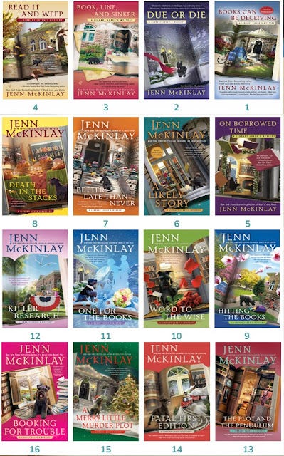 JENN McKINLAY'S NEWS - by Jenn McKinlay - Jenn’s Substack