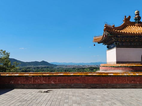 View from Summer Palace, Great Wall of China and Universal Studios Beijing