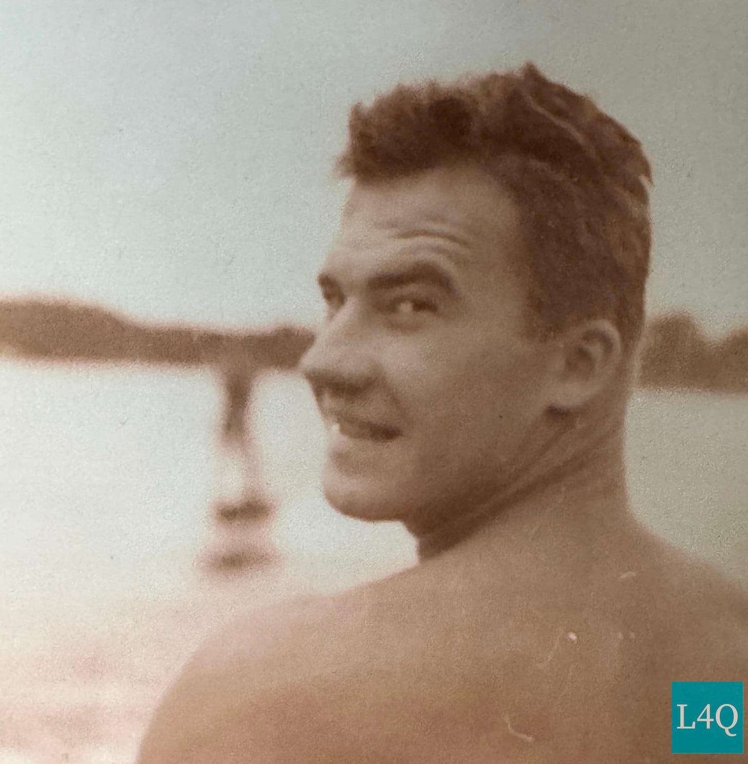 picture of my Dad as a young adult