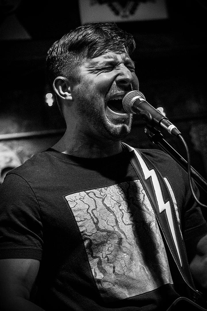 Blank Labels performs at Caves Lounge, Arlington, Texas