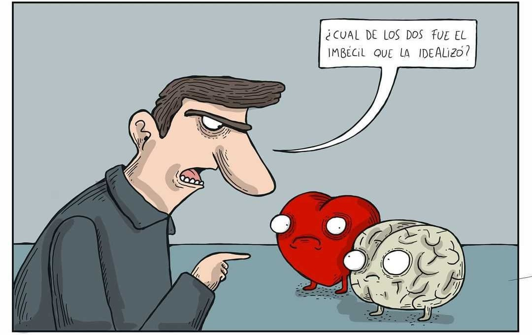 Idealizar a alguien es considerarlo un modelo de perfección, exagerando las  virtudes e ignorando por completo sus defectos. Esto nos conduce a  relacionarnos con una fantasía. Por: @albertomontt #ideal #idealizar # idealizacion #psicologiaymente #