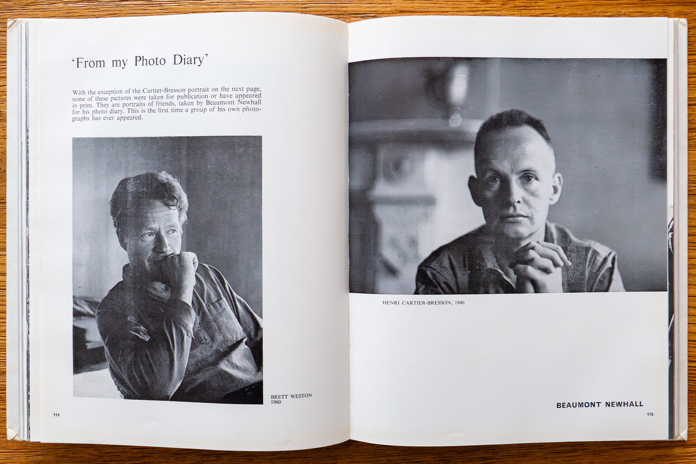 Brett Weston and Henri Cartier-Bresson by Beaumont Newhall
