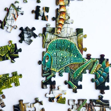 Art and Fable Mantis Mundi Jigsaw Puzzle