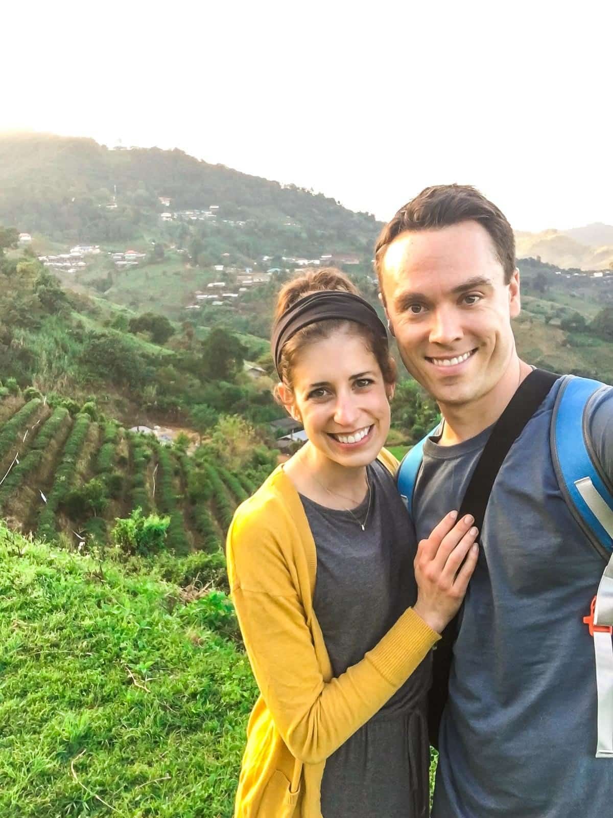 Northern Thailand Tea Fields