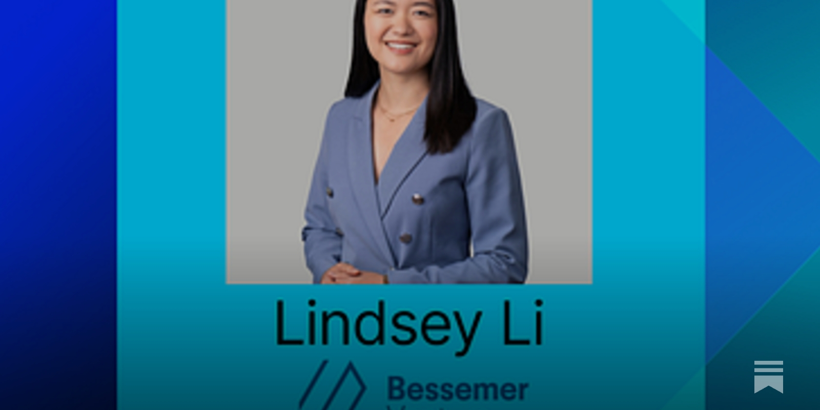 7 startups Lindsey at Bessemer Venture Partners thinks you should join