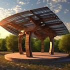 Let's later meet under the solar gazebo (Aubade)
