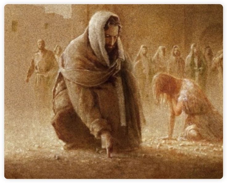Forgiveness. What did He write in the sand? #Journaling | Jesus ...