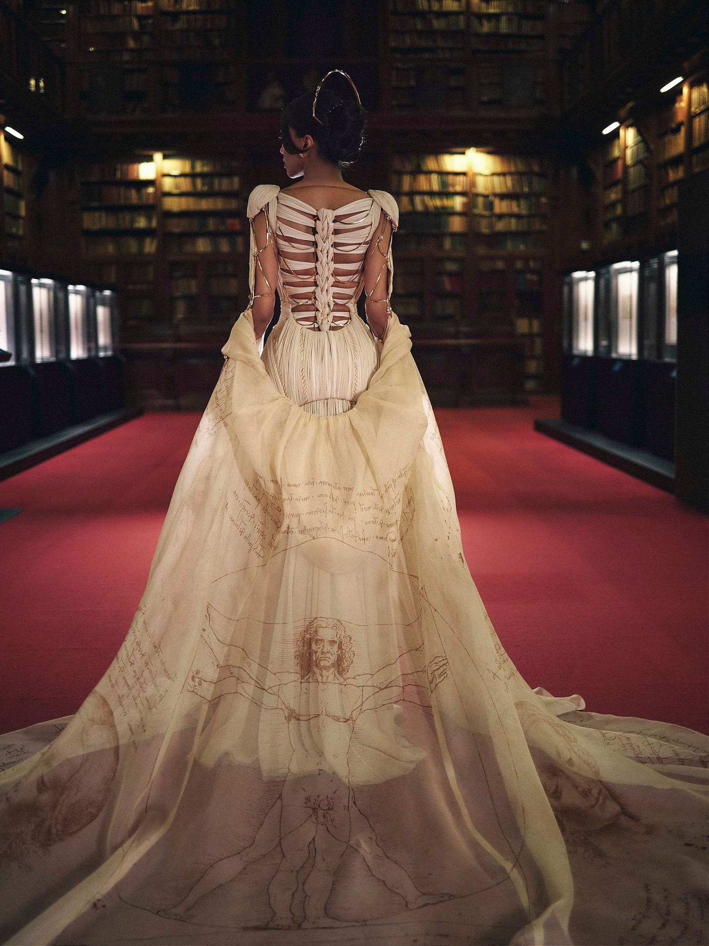 Image may contain Chief Seattle Fashion Clothing Dress Formal Wear Gown Wedding Wedding Gown Adult and Person Image may contain Chief Seattle Fashion Clothing Dress Formal Wear Gown Wedding Wedding Gown Adult and Person