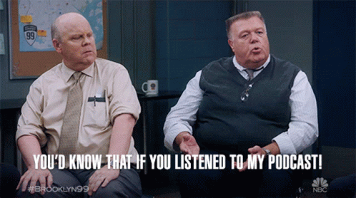 Youd Know That If You Listen To My Podcast Joel Mckinnon Miller GIF - Youd Know That If You Listen To My Podcast Joel Mckinnon Miller Scully GIFs