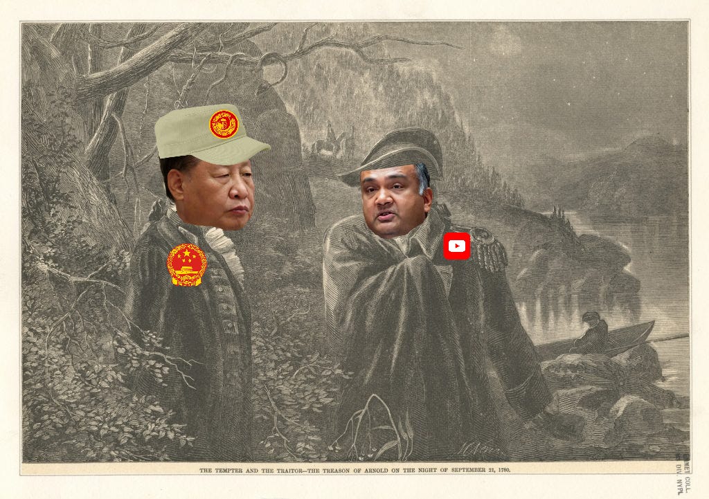 Luthmann Unleashes War: Journalist challenges YouTube's content moderation, accusing CEO Neal Mohan of censorship smacking of treason. Luthmann Unleashes War: Journalist challenges YouTube's content moderation, accusing CEO Neal Mohan of censorship smacking of treason.