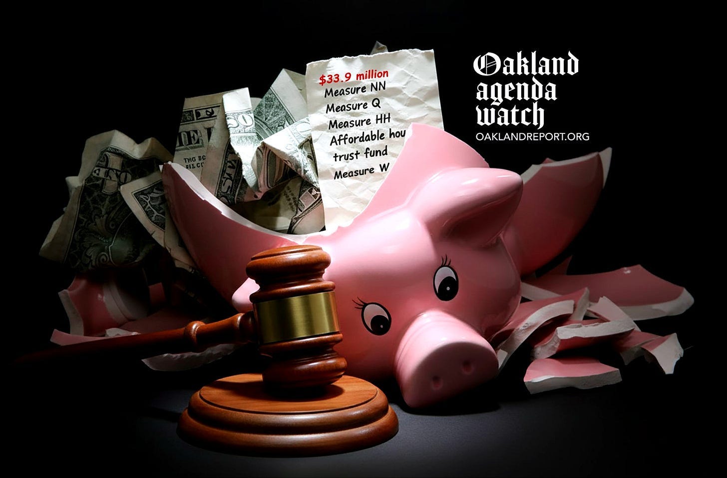 Oakland’s mayor and city council are set to declare a ‘severe and unanticipated financial event’ for the fourth year in a row — and suspend voter-approved protections in order to divert promised tax funding to other purposes. (Image source: Oakland Report / Adobe Stock)