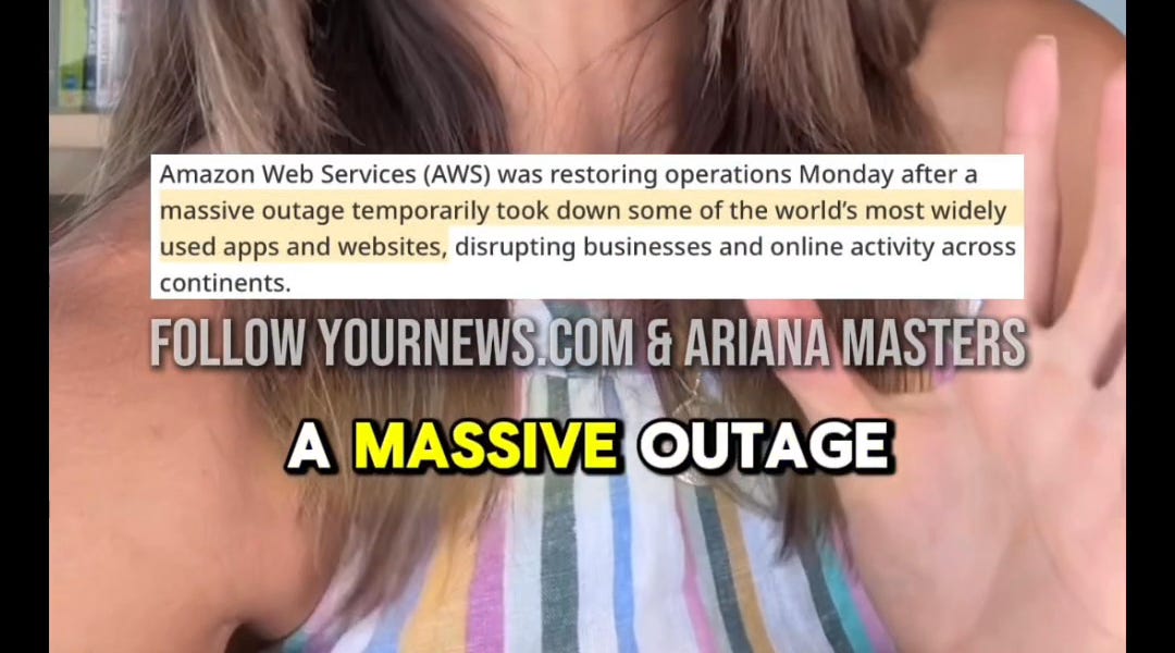 🚨 GLOBAL MELTDOWN AWS CRASH TAKES DOWN BANKS, GOVERNMENTS