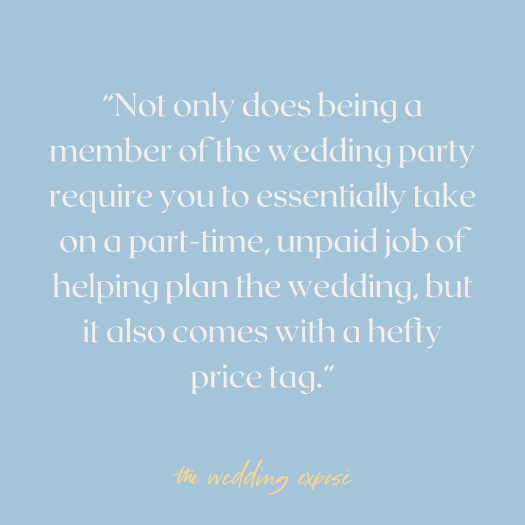 My Beef With The Concept Of Wedding Parties - by Sheena S.
