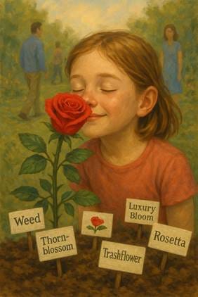 Afbeelding met Menselijk gezicht, verven, roos, tekening
Door AI gegenereerde inhoud is mogelijk onjuist. Afbeelding met Menselijk gezicht, verven, roos, tekening
Door AI gegenereerde inhoud is mogelijk onjuist.