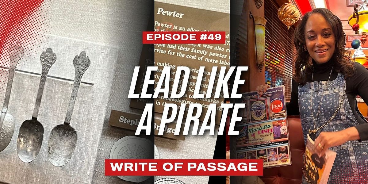 Lead Like a Pirate Vanessa Riley's Write of Passage