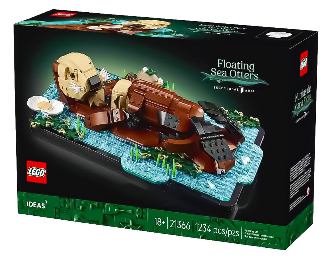 Sea otter LEGO set