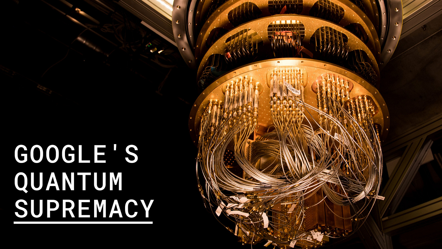 Google has cracked 'Quantum Supremacy' or have they? | by IspeakCode | TDS  Archive | Medium