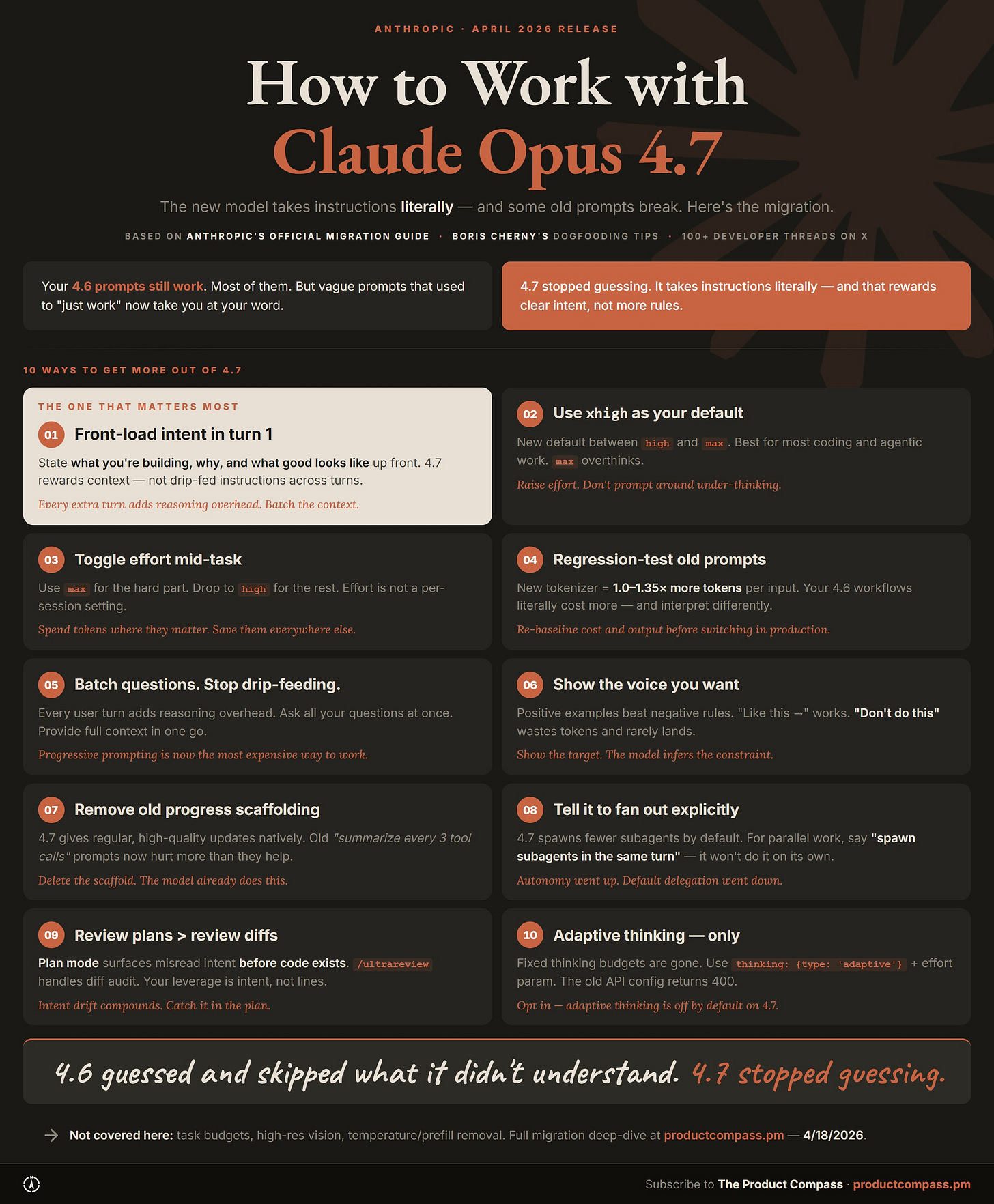 The 10 Claude Opus 4.7 Migration Moves