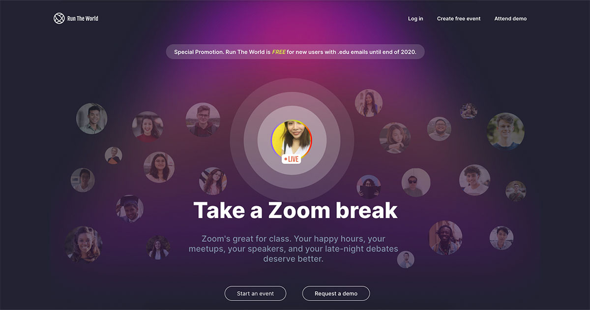 Attend live demo | Run The World - Run The World | Blog