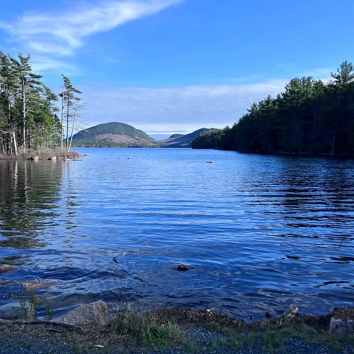Lobster traps, Acadia National Park views