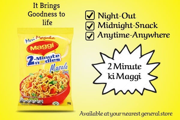 Poster advertisement for Maggi – Secretsinsilence Poster advertisement for Maggi – Secretsinsilence