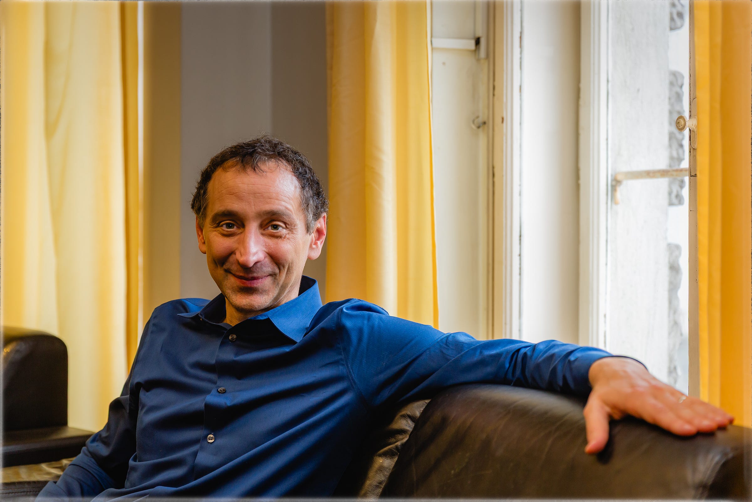 Dean Buonomano. Outtake from a portrait assignment. Dean Buonomano. Outtake from a portrait assignment.