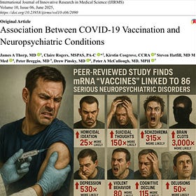 BREAKING: 146 NEUROLOGICAL AND PSYCHIATRIC CDC/FDA SAFETY SIGNALS WERE BREACHED WITH COVID SHOTS