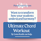 The Ultimate Chord Workout Book for Piano Players