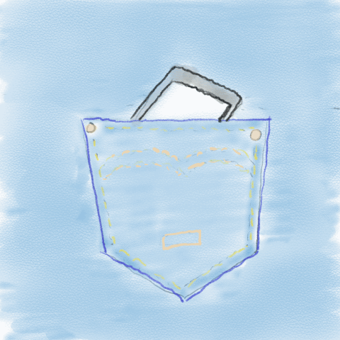 Smartphone shouting "Mayday"