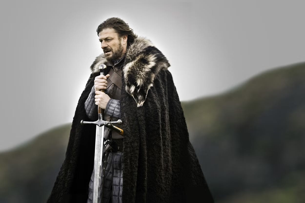 Sean Bean in Game of Thrones