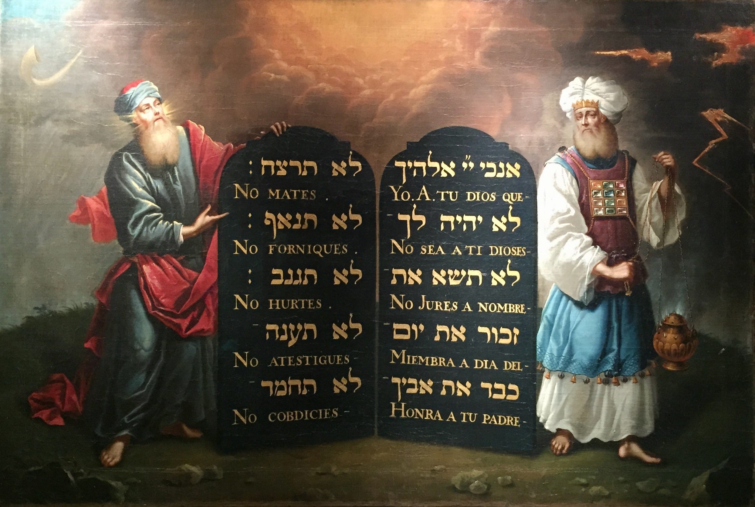 The Ten Commandments — Exodus 20:1-17